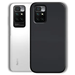ETUI DO XIAOMI REDMI 10 GUMOWE OBUDOWA CZARNE MATOWE SILIKON POKROWIEC SLIM - Etui i futerały do telefonów - miniaturka - grafika 1