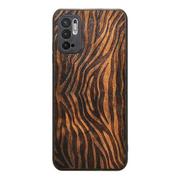 Etui i futerały do telefonów - Drewniane etui Xiaomi Redmi Note 10 5G Zebra Imbuia Forestzone - miniaturka - grafika 1