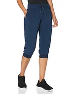 Spodnie damskie - CMP Spodnie damskie Capri Stretch Trousers with Dry Function Technology niebieski niebieski 36 3C48476 - miniaturka - grafika 1