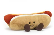 Maskotki i pluszaki - MASKOTKA JELLYCAT - HOT DOG z MUSZTARDĄ - 25 cm - miniaturka - grafika 1