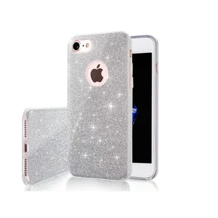 Nakładka Glitter 3w1 do Samsung Galaxy A23 5G srebrna - Etui i futerały do telefonów - miniaturka - grafika 1
