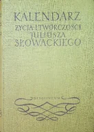 Kalendarze - Kalendarz życia i twórczości Juliusza Słowackiego - miniaturka - grafika 1