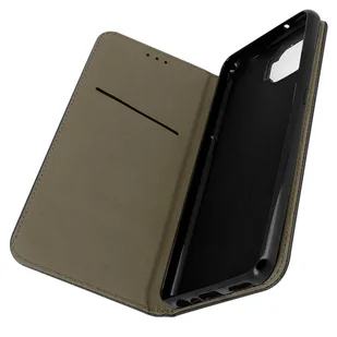 Etui Folio do Oppo A73 Magnetyczna osłona z uchwytem na kartę Funkcja stojaka Czarny - Etui i futerały do telefonów - miniaturka - grafika 1
