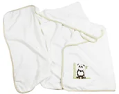 Okrycia kąpielowe dla dzieci - Texpol, Bambusowy ręcznik z kapturkiem, PANDA, 70x140cm - miniaturka - grafika 1