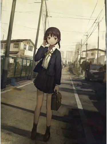 Plakat Anime Manga Lain LAIN_007 A3 (custom)