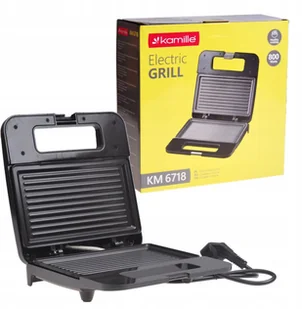 Bestron 6718 CZARNY 800 W GRILL - Opiekacze - miniaturka - grafika 1