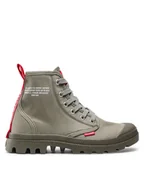 Botki męskie - Palladium Trapery Pampa Hi Dare 76258-325-M Zielony - miniaturka - grafika 1