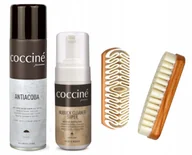 Środki do obuwia i ubrań - Zestaw Pianka Szczotka Impregnat do Obuwia Reno - miniaturka - grafika 1