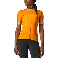 Bluzy damskie - CASTELLI Damska bluza Gradient Jersey, Pop Orange, S - miniaturka - grafika 1
