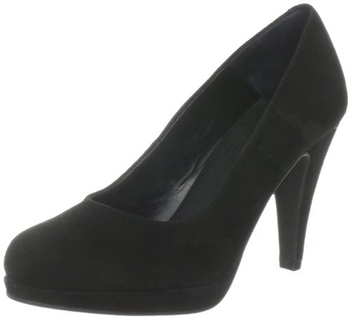 SELECTED FEMME Damskie czółenka Nina High Heel Suede, czarny - czarny Black - 38 EU