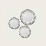 Akcesoria i części AGD - Maison Tortortorà - zestaw 18 płyt porcelanowych Gold & Silver Linia - miniaturka - grafika 1