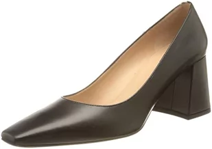 BOSS Damskie czółenka Charlotte Pump70-C z włoskiej skóry nappa z kwadratową nasadką, rozmiar, czarny (Black1), 39 eu - Czółenka - miniaturka - grafika 1
