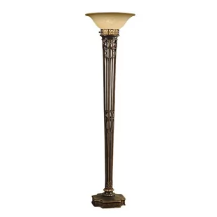 Elstead Lighting Opera 1Lt Torchiere FE/OPERA TCH Elstead Lampa podłogowa stylowa abażurowa FE/OPERA TCH) - Lampy stojące - miniaturka - grafika 1