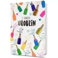 Kartki okolicznościowe i zaproszenia - Karnet B6 Urodziny - miniaturka - grafika 1