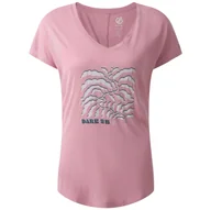 Koszulki sportowe damskie - Koszulka damska Dare 2b Serene Tee Rozmiar: XL / Kolor: różowy - miniaturka - grafika 1