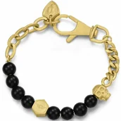 Bransolety męskie - Bransoletka Męska Police PEAGB2212113 Stal nierdzewna 20 cm - miniaturka - grafika 1