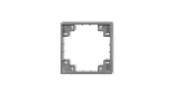 Klawisze i ramki - Karlik Ramka pośrednia MINI 27MRP-1 szary 27MRP-1 - miniaturka - grafika 1