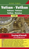 Atlasy i mapy - Freytag&amp;Berndt Watykan city pocket mapa 1:2 500 Freytag & Berndt - miniaturka - grafika 1