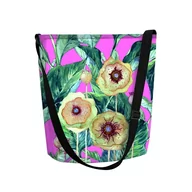 Torebki damskie - Torba listonoszka antracyt Funky Opium - miniaturka - grafika 1