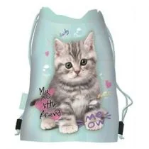 Worek na obuwie My Little Friend, Mint Kitty - Worki na buty - miniaturka - grafika 1