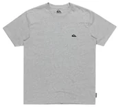 Koszulki męskie - t-shirt QUIKSILVER BASIC SJSH/LIGHT GREY HEATHER - miniaturka - grafika 1
