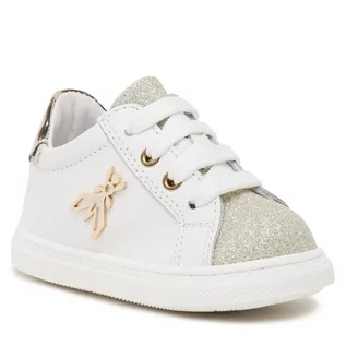 Buty dla dziewczynek - Sneakersy Patrizia Pepe JP120.27 Bianco/Platino Glitter - grafika 1