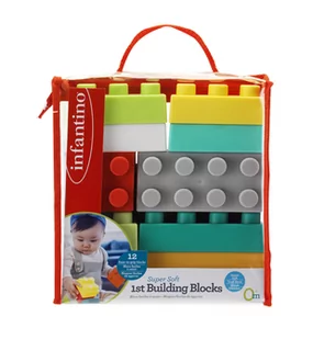 INFANTINO 315058, Klasyczne klocki do budowania - Grzechotki dla dzieci - miniaturka - grafika 1
