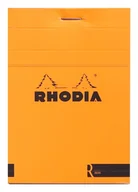 Notesy i bloczki - Blok Rhodia Le R N°12 8,5x12 cm, linie, pomarańczowy - miniaturka - grafika 1