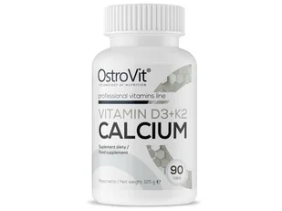 Ostrovit Vitamin D3+K2 Calcium 90tabs - Witaminy i minerały - miniaturka - grafika 2