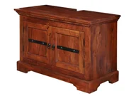 Szafki łazienkowe - Szafka Komoda Pod Umywalkę Oxford #1005 Akacja Lakierowana 88X43X60 Cm B 8451 - miniaturka - grafika 1