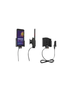 DARMOWA DOSTAWA - Brodit Uchwyt na urządzenia 721242 Made in Sweden z funkcją ładowania smartfonów - Samsung Galaxy Xcover 5 - Uchwyty samochodowe do telefonów - miniaturka - grafika 1