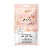 Maseczki do twarzy - Soraya Glam Oils - Supernawilżająca maseczka żelowa 10ml - miniaturka - grafika 1
