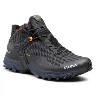 Salewa Trekkingi Ms Ultra Flex 2 Mid Gtx 61387-0984 Black Out/Red Orange 0984 - Buty trekkingowe męskie - miniaturka - grafika 1