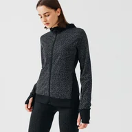 Lekkoatletyka - Bluza do biegania damska Kalenji Warm Night ocieplana - miniaturka - grafika 1