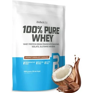 Odżywka białkowa BIOTECH 100 Pure Whey Czekoladowo-kokosowy (1000 g) - Odżywki białkowe - miniaturka - grafika 1