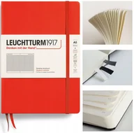 Zeszyty szkolne - LEUCHTTURM1917 Notatnik Notes Medium A5 Kratka twarda oprawa zeszyt - miniaturka - grafika 1