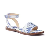 Sandały damskie - Guess Sandały TARISHA | z dodatkiem skóry - miniaturka - grafika 1