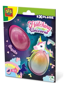 SES Jajko jednorożca (produkt niespodzianka) - 5+ - Mały naukowiec - miniaturka - grafika 1