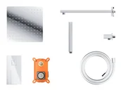 Zestawy prysznicowe - Podtynkowy zestaw prysznicowy kolor chrom ZA25MCH Ango Corsan - miniaturka - grafika 1