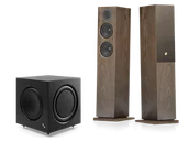 Głośniki i kolumny - Audio Pro A48 W (orzech) + SW-10 (czarny) - miniaturka - grafika 1