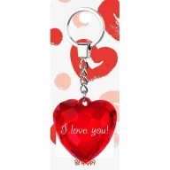 Breloczki dla dzieci - Brelok serce - I love you! - Be-Happy Gifts - miniaturka - grafika 1