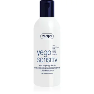 Ziaja Yego Sensitiv woda po goleniu na zacięcia i podrażnienia dla mężczyn 200 ml - Wody po goleniu - miniaturka - grafika 1