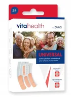 Apteczki i materiały opatrunkowe - PLASTRY vitahealth UNIVERSAL ZESTAW PLASTRÓW UNIWERSALNYCH 24 sztuki - miniaturka - grafika 1