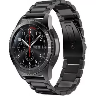 Tech-Protect Pasek Stainless do Gear S3 Czarny - Akcesoria do smartwatchy - miniaturka - grafika 2