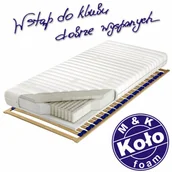 Materace - Koło M&K Talalay 90x200 - miniaturka - grafika 1