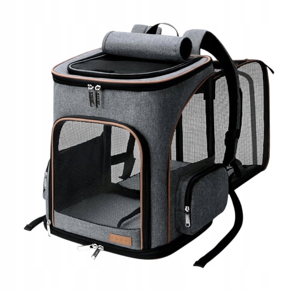 Lekesky plecak dla kota psa królika składany rozszerzany torba transportowa