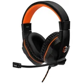 Słuchawki - BML GameGod Bruiser Czarno-pomarańczowe (CFO-LCST-OM2-10M) - miniaturka - grafika 1