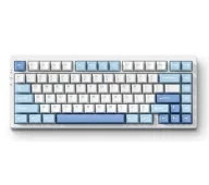 Klawiatury - MCHOSE G75 Pro Cabbage Tofu Switch V2 Biało-niebieski MC-G75-4 - miniaturka - grafika 1
