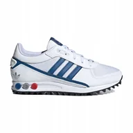 Moda i Uroda OUTLET - Buty sportowe damskie adidas La Trainer II białe oddychające roz. 37 1/3 - miniaturka - grafika 1