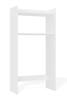 Szafki łazienkowe - Biała szafka na pralkę z półką T8-B80 - miniaturka - grafika 1